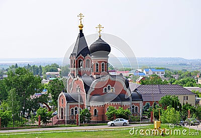 Temryuk Cathedral Stock Photo