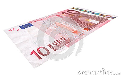 Ten Euro banknote Stock Photo