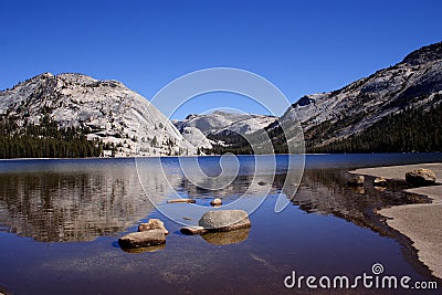 Tenaya Lake Stock Photo