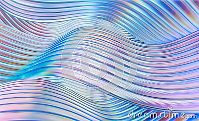 Tender light colors background with abstract gradient waves Stock Photo