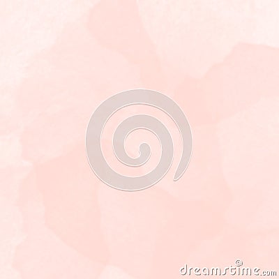 Tender light pink watercolor abstraction on white paper. Background image. Stock Photo