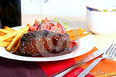 Tender steak Stock Photo