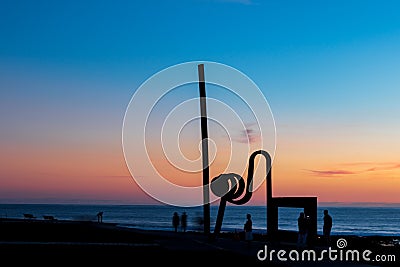 Tenerife sunset Stock Photo