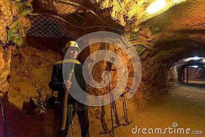 Tennant Creek mine guided tour Editorial Stock Photo