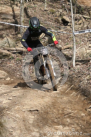 Tennessee Nationals Windrock Bike Park 2023 A -LIX Editorial Stock Photo