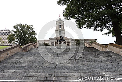 Tennessee State Capitol in Nashville Editorial Stock Photo