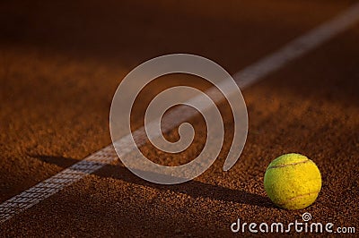 Tennis ball Stock Photo