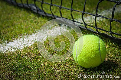 Tennis ball Stock Photo