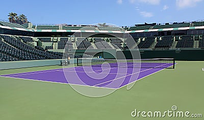 Tennis camp Stock Photo