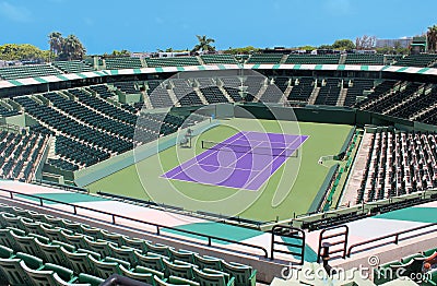 Tennis camp Stock Photo