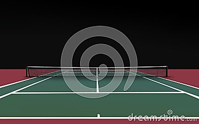 Tennis court Stock Photo