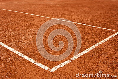 Tennis, court, lines Stock Photo