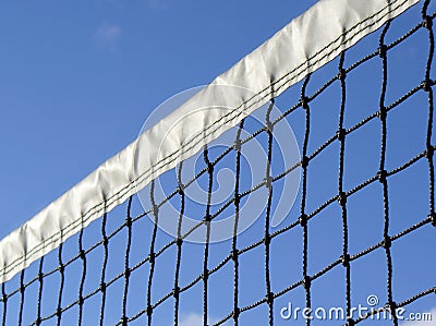 Tennis Net Stock Photo