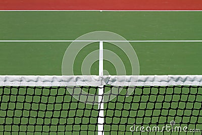 Tennis net Stock Photo