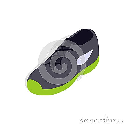 Tennis shoe icon, isometric 3d style Stock Photo