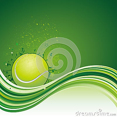 tennis sport Vector Illustration