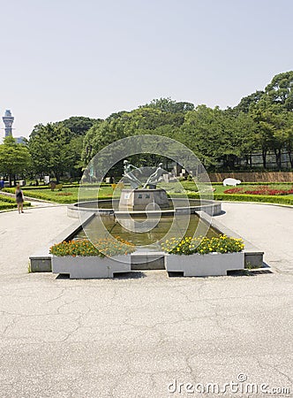 Tennoji Park Stock Photo