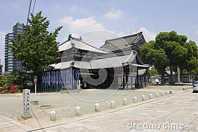 Tennoji Park building Stock Photo