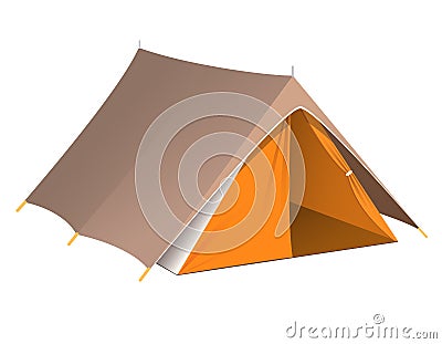 Tent Vector Illustration