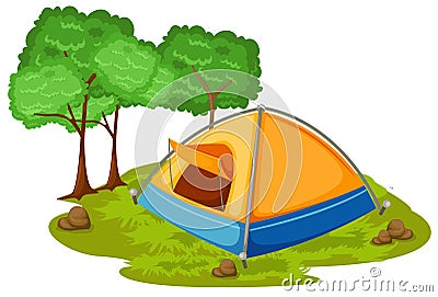 Tent Vector Illustration