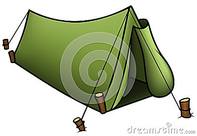 Tent Vector Illustration