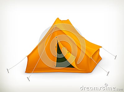 Tent Vector Illustration