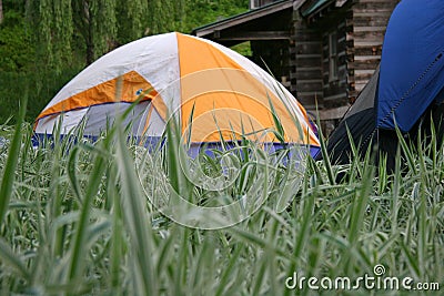 Tents Stock Photo