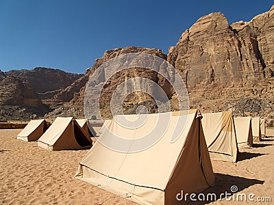 Tents At Desert Stock Photos Image 3596403