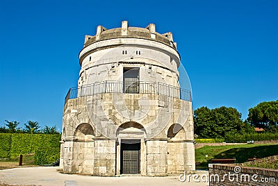 Teodorico Meseum Stock Photo