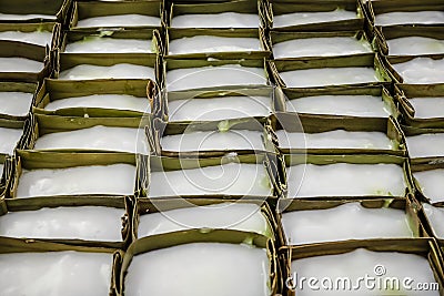 Tepung Pelita, Malaysian dessert Stock Photo