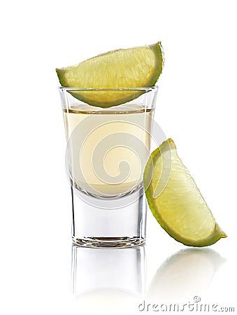 Tequila shot Stock Photo