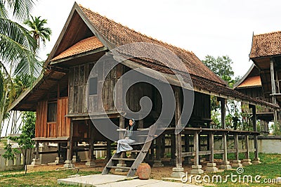 Terengganu Heritage House Editorial Stock Photo