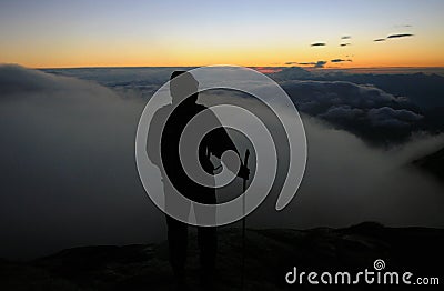 Serra dos OrgÃ£os - Pedra do Sino Editorial Stock Photo