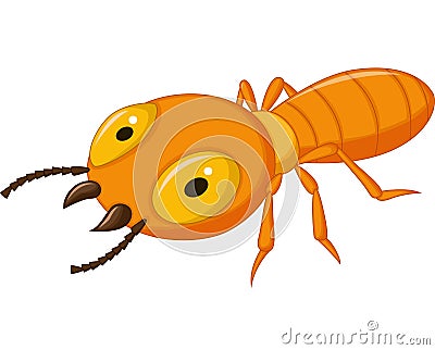 Termite cartoon Vector Illustration