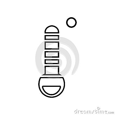 Termometer icon. Element of Whether for mobile concept and web apps icon. Outline, thin line icon for website design and Stock Photo