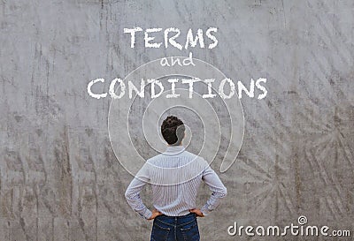 Terms and conditions Stock Photo