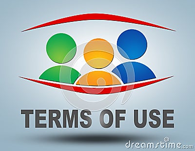 Terms of use Cartoon Illustration