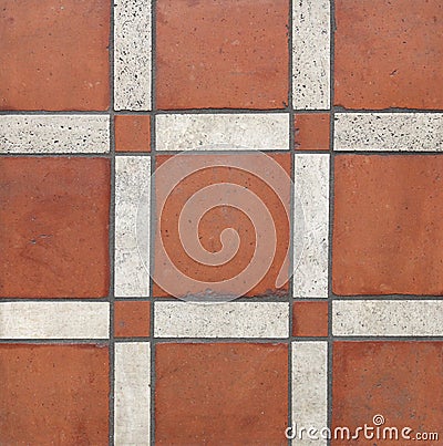 Terra cotta tiles Stock Photo