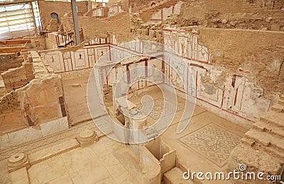 The Terrace House Complex of Ancient Ephesus Editorial Stock Photo