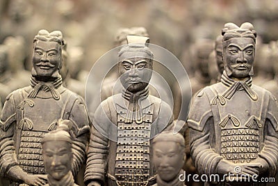 Terracotta army Editorial Stock Photo