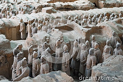 Terracotta Army Editorial Stock Photo