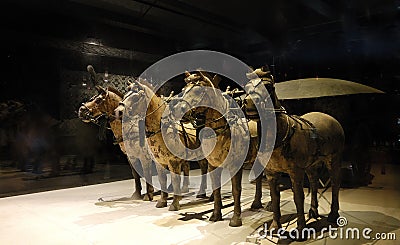 The Terracotta Army Editorial Stock Photo
