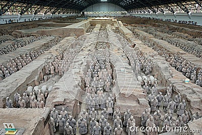 Terracotta Army Editorial Stock Photo