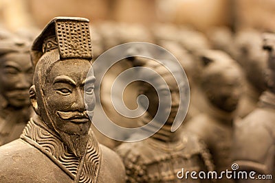 Terracotta warrior Editorial Stock Photo