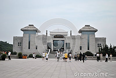 terracotta warriors museum Editorial Stock Photo