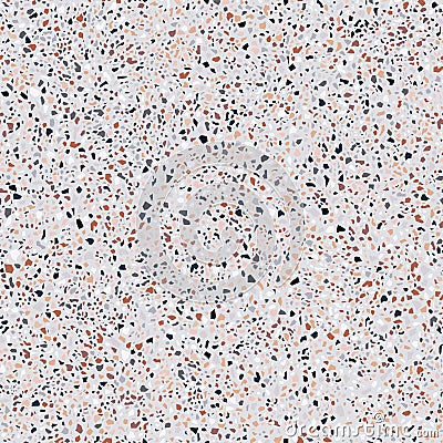 Terrazzo floor, marble surface Vector Illustration