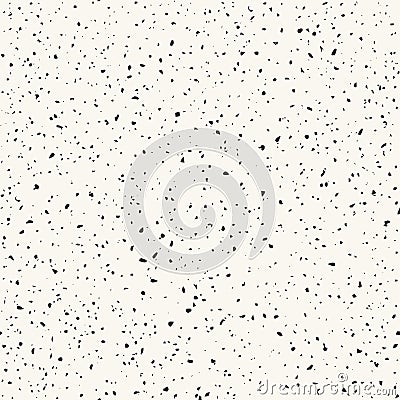 Terrazzo flooring, marble chips, seamless pattern. Texture of mosaic floor with natural small stones. Vector Vector Illustration