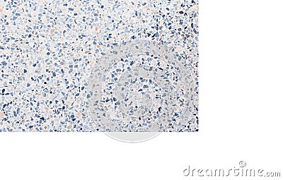 terrazzo flooring old texture polished stone pattern wall and color surface marble for background Stock Photo