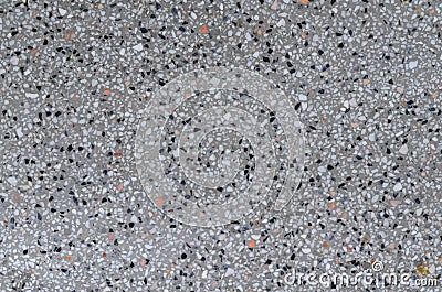 Terrazzo polished stone floor Stock Photo