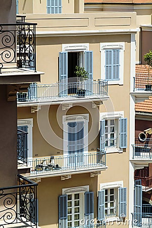 View of new apartments in the Solidere District of Beirut, Lebanon. Editorial Stock Photo